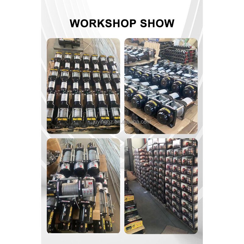 Electric Winch Manufacturer - OEM 12000lb 12 Volt 4x4 Winch with Steel Wire Rope