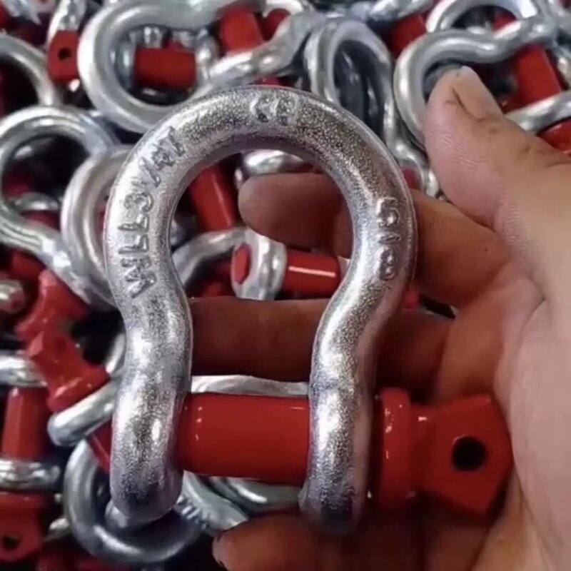 Bow Shackle Manufacturer - OEM High Strength Bolt Type Anchor Shackle
