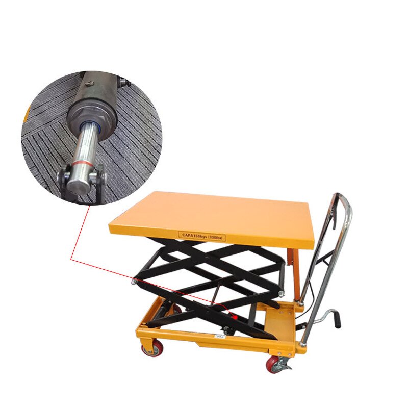 Hydraulic Platform Truck Manufacturer - OEM 200kg Hand Hydraulic Lift Table Trolley