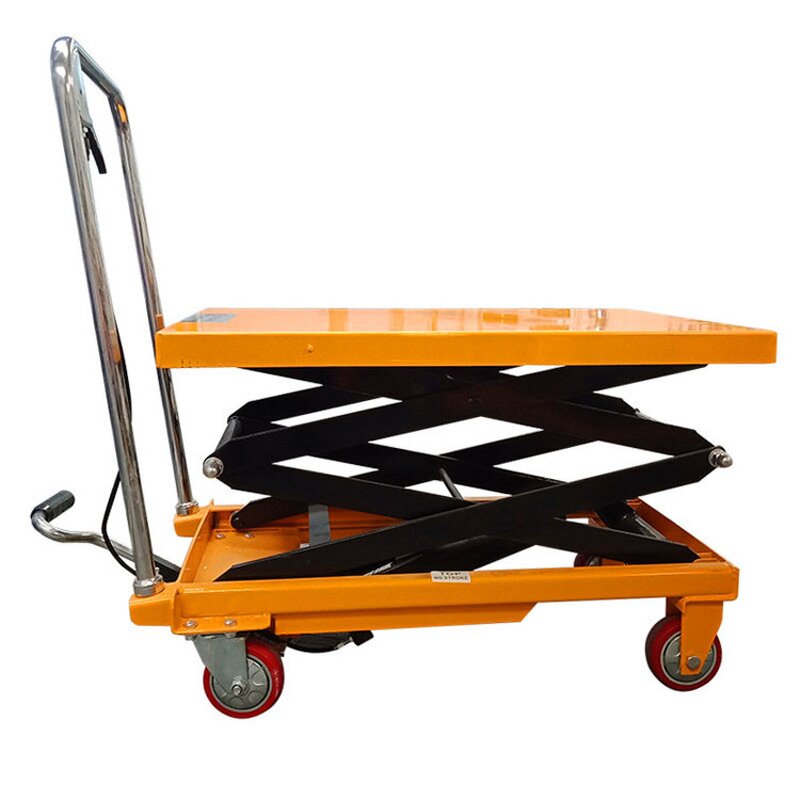 Hydraulic Lift Table Trolley Manufacturer - OEM Hand Operated for Warehouse Use