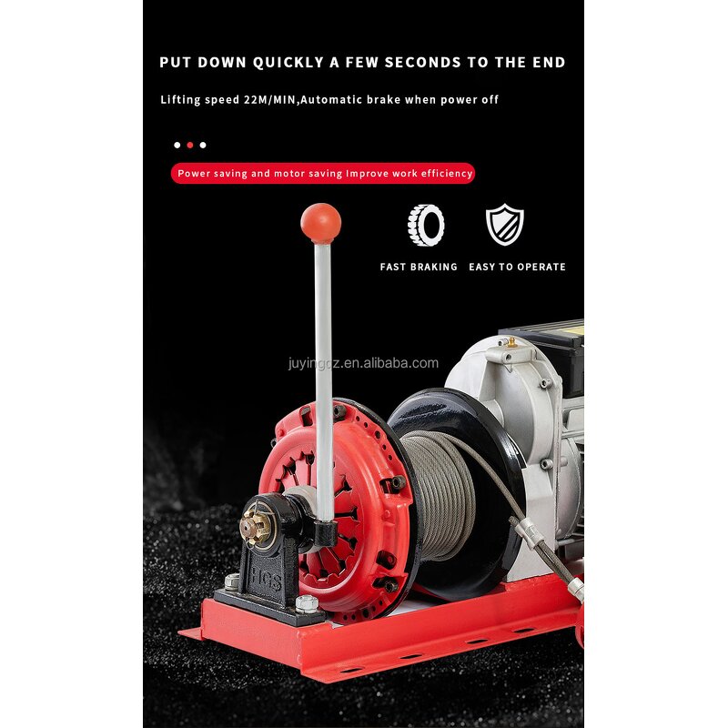 Electric Winch Manufacturer - OEM Professional 750kg with Clutch for Towing Recovery