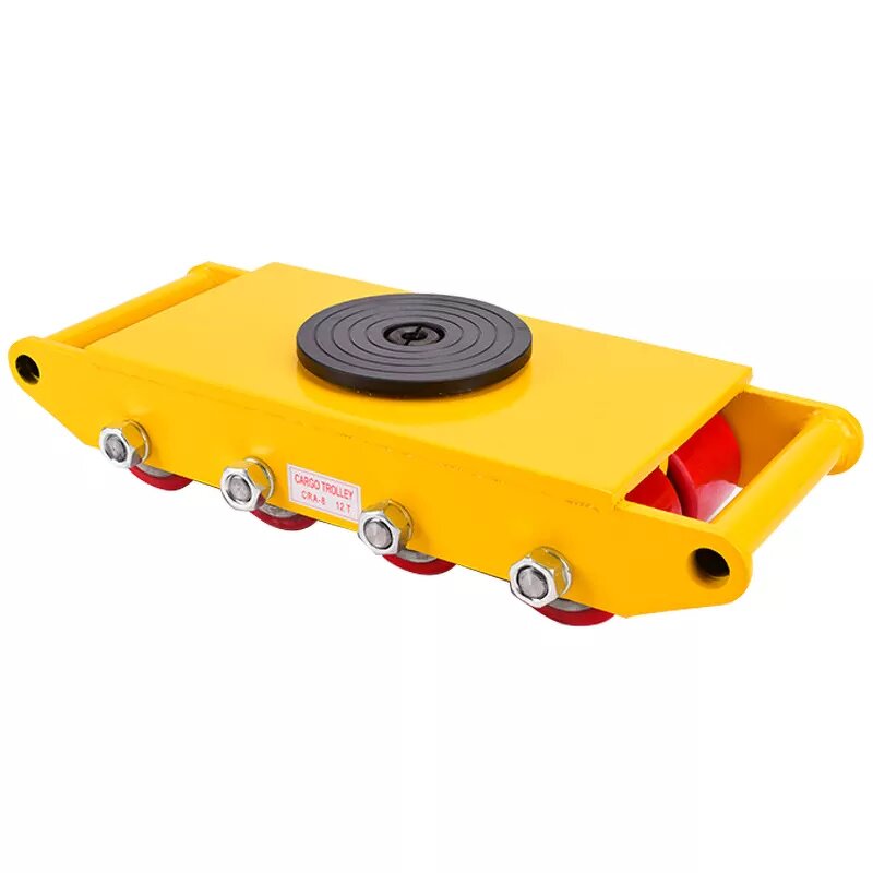 Machinery Mover Trolley Manufacturer - OEM 6 Ton 13200lb Heavy Duty Roller 360 Degree