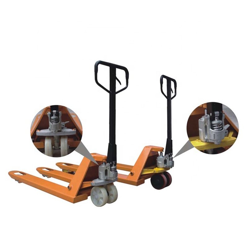 Hand Pallet Jack Manufacturer - OEM Customized Color Nylon Wheel 2000kg for Pallets