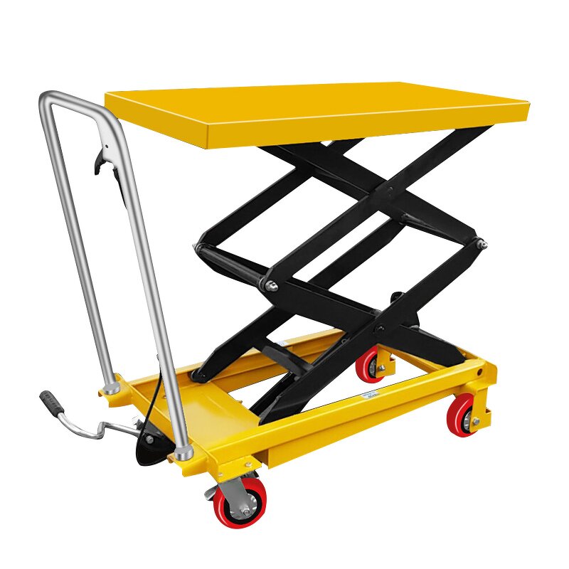 Hydraulic Lift Table Trolley Manufacturer - OEM Hand Operated for Warehouse Use