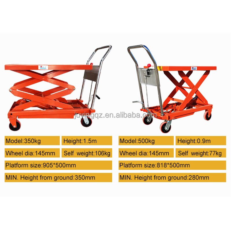 Hydraulic Scissor Lift Table Manufacturer - OEM Small 300kg Capacity Lift Table