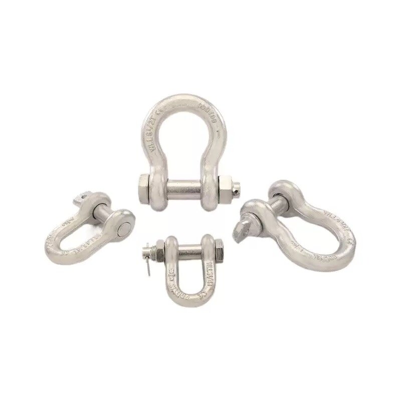 Bow Shackle Manufacturer - OEM Screw Pin Anchor Shackle Heavy Duty