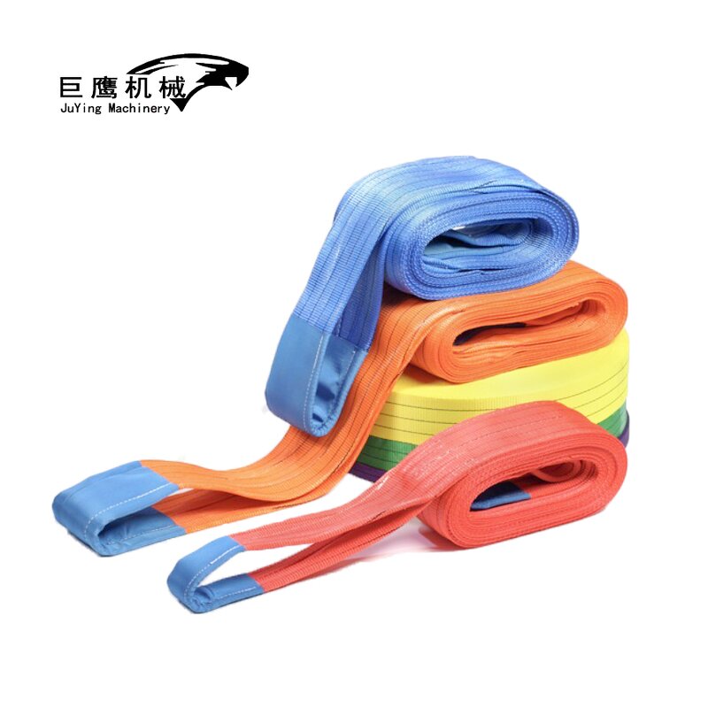 Webbing Sling Manufacturer - OEM High Quality Nylon Polyester 1-50 Ton Capacity