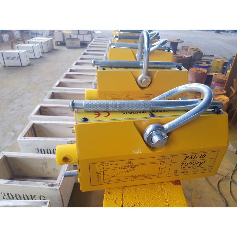 Permanent Magnet Lifter Manufacturer - OEM New 1000kg Steel Plate Magnetic Lifter
