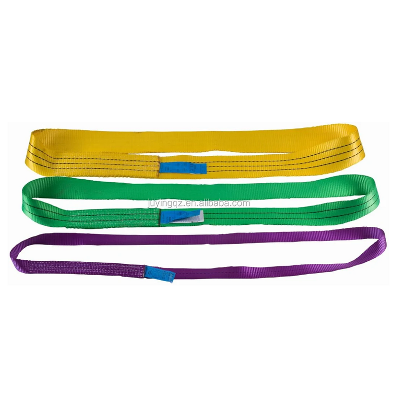 Round Webbing Sling Manufacturer - OEM 30 Ton to 50 Ton Durable Lifting Sling