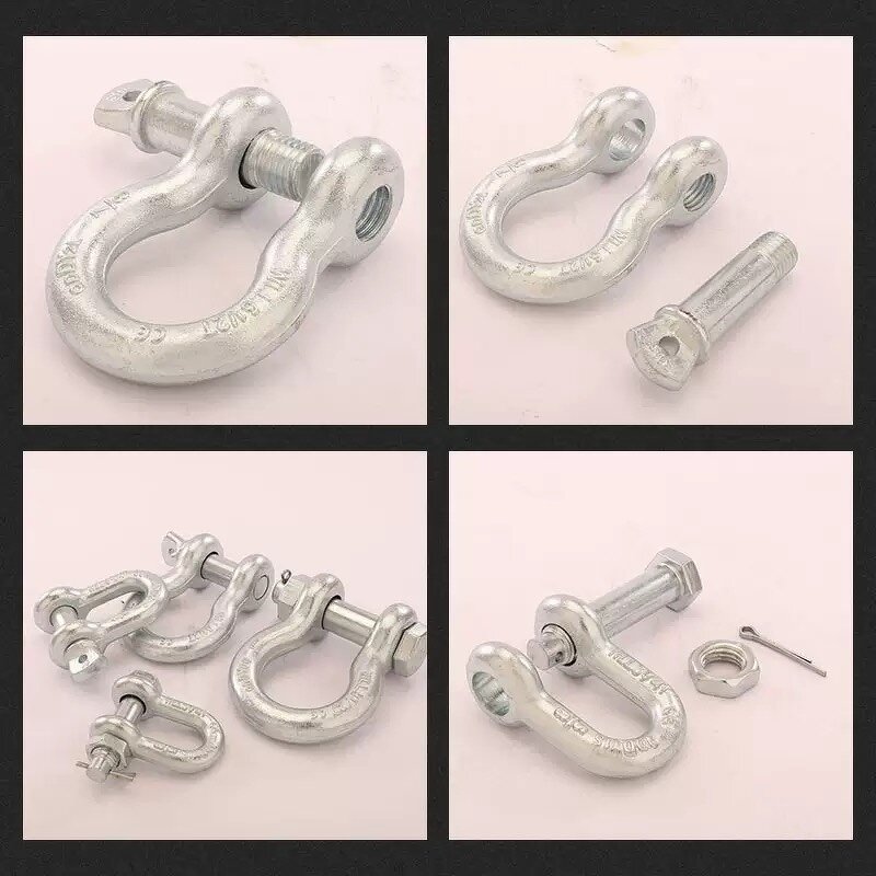 Bow Shackle Manufacturer - OEM 50ton Stainless Steel G209 Tow Shackle