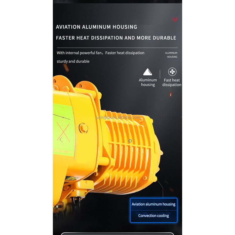 Electric Chain Hoist Manufacturer - OEM Safe 380V 1 Ton 3m Lift for Warehouse