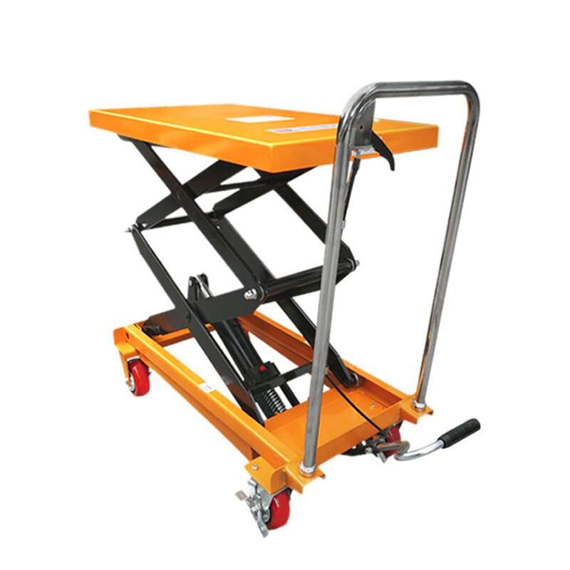 Hydraulic Platform Truck Manufacturer - OEM 200kg Hand Hydraulic Lift Table Trolley