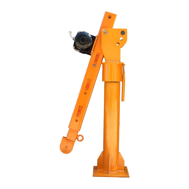 Truck Crane Jib Manufacturer - OEM 2 Ton Pickup Truck Hoist Lifter for Heavy Duty