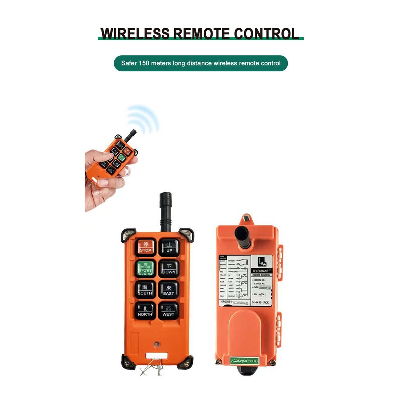 Electric Wire Rope Hoist Manufacturer - OEM Heavy Duty 2Ton CD1 Dual Hook Industrial