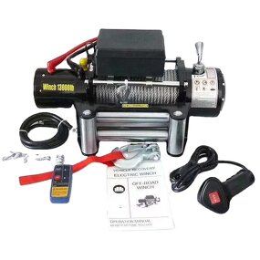 Electric Winch Manufacturer - OEM Heavy Duty 12v Electric Winch