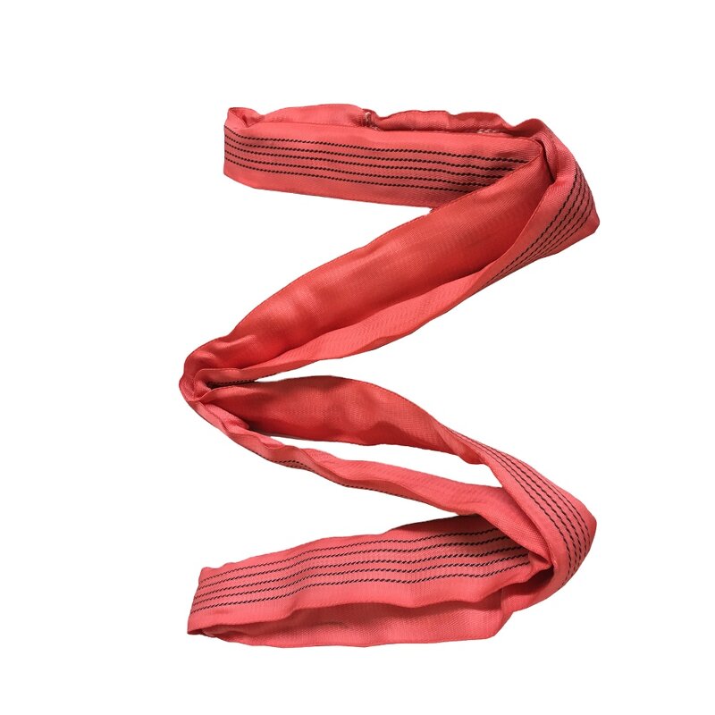 Flat Webbing Sling Belt Manufacturer - OEM 50mm 2000KG Polyester for Steel Pipes