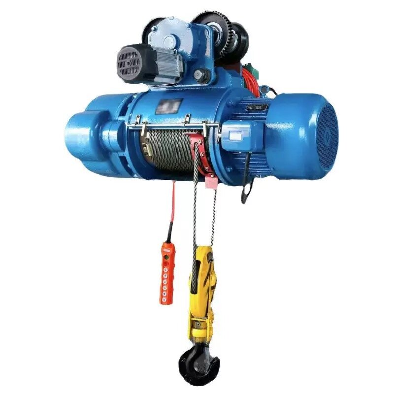 Electric Wire Rope Hoist Manufacturer - OEM Heavy Duty 2 Ton Single Speed CE Certified