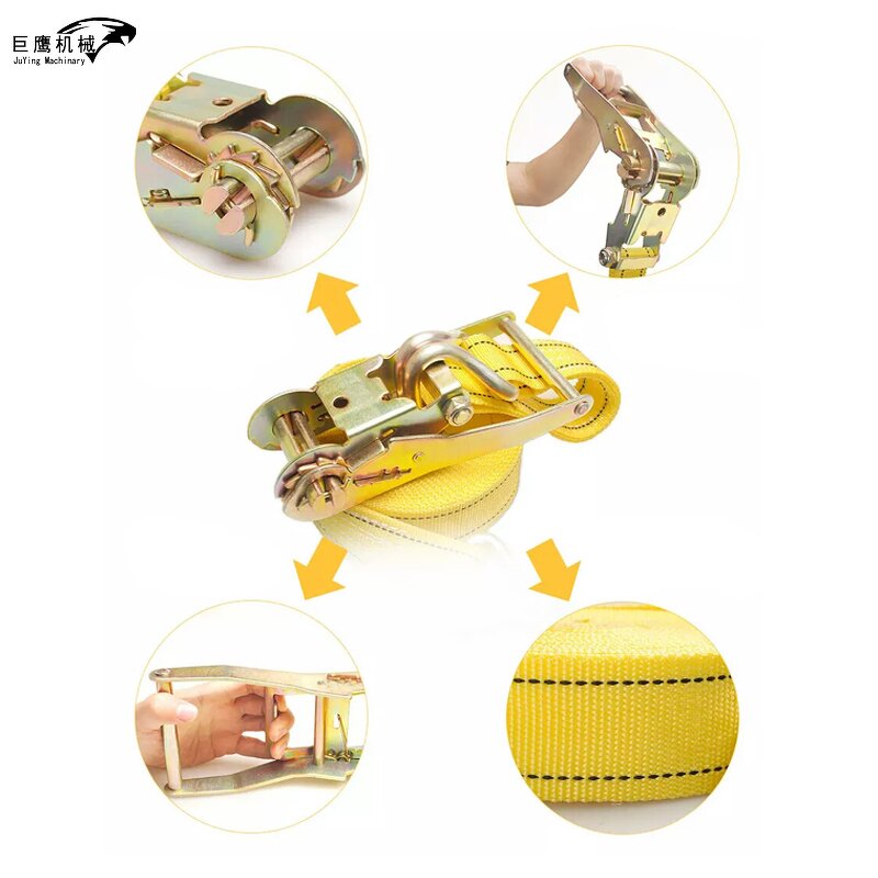 Ratchet Strap Manufacturer - OEM 5T 50mm Belt Width Duty for Truck