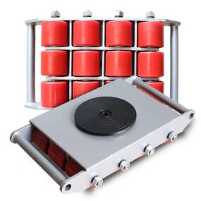 Machinery Skate Dolly Manufacturer - OEM 6 Ton Roller Skids with 4 Wheels