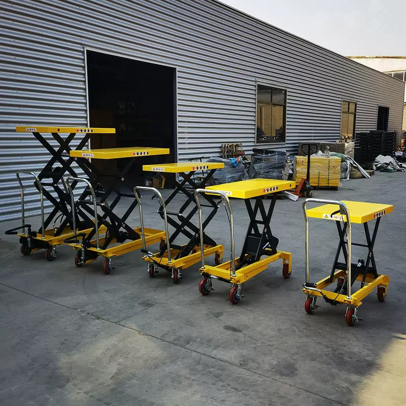 Hydraulic Scissor Lift Table Manufacturer - OEM Hand Hydraulic Pallet Trolley Lifter
