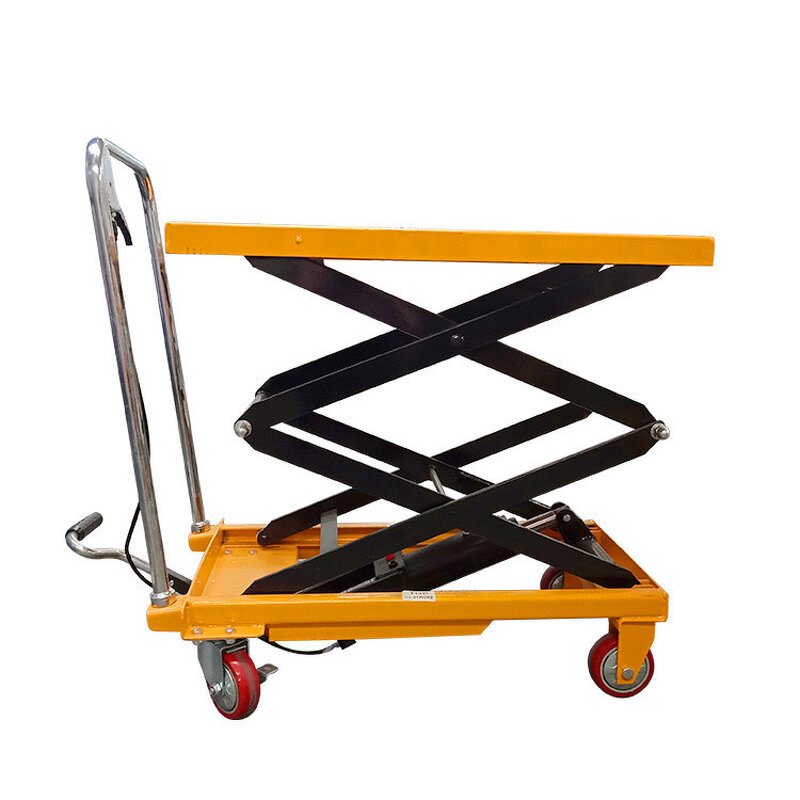 Hydraulic Platform Truck Manufacturer - OEM 200kg Hand Hydraulic Lift Table Trolley