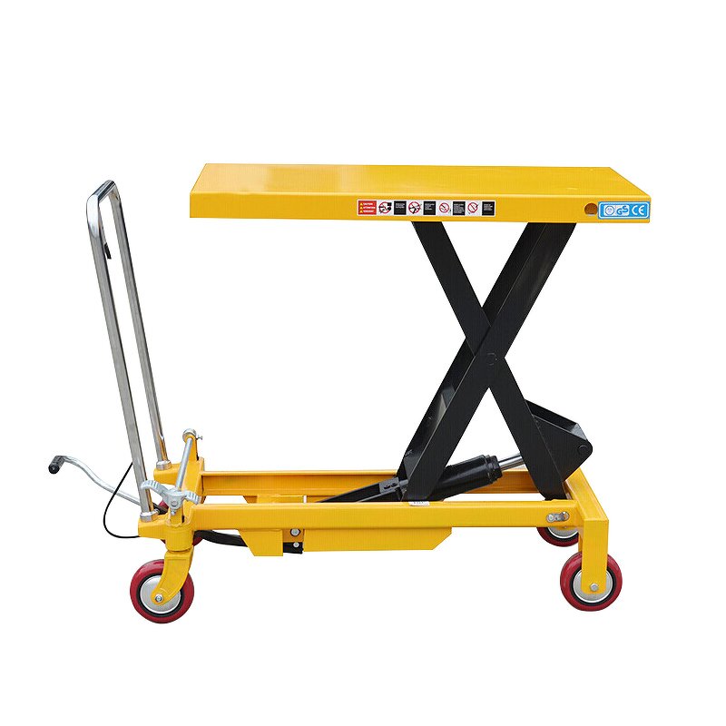 Hydraulic Platform Truck Manufacturer - OEM 200kg Hand Hydraulic Lift Table Trolley