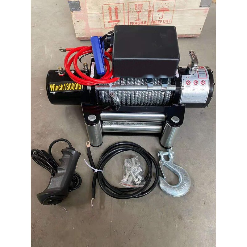 Electric Winch Manufacturer - OEM Heavy Duty 12000lb 220V with Steel Wire Rope