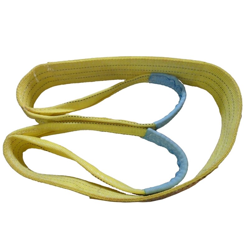 Flat Webbing Sling Manufacturer - OEM High Quality 10 Ton Load Capacity Polyester