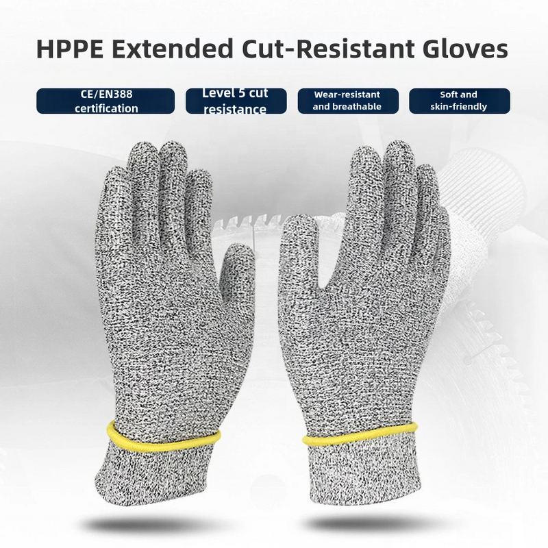 Anti-cutting Gloves Manufacturer - OEM CGLX Extended Level 5 HPPE for Kitchen Woodworking