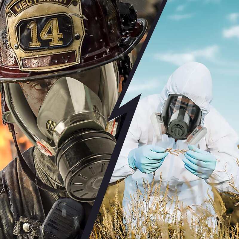 Full Face Respirator Manufacturer - OEM Reusable 40mm Activated Carbon Filter Cotton