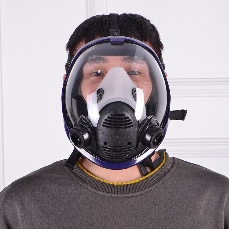 Full Face Respirator Mask Manufacturer - OEM CGLX Spherical Silicone for Painting Chemical