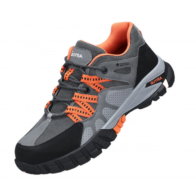 Safety Shoes Manufacturer - OEM CGLX Wholesale PU Outsole Steel Toes Summer Breathable