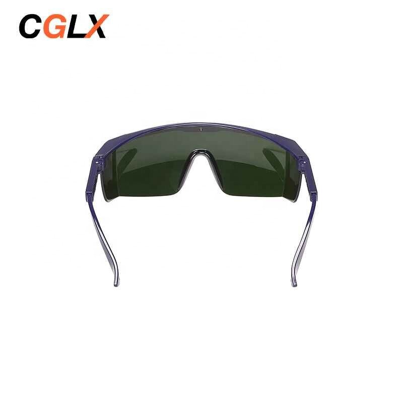 Welder Glasses Manufacturer - OEM CGLX Custom Blue Lens Antifog Antiscratch for Laser