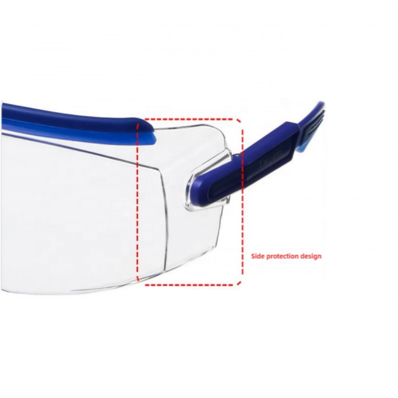 Safety Glasses Manufacturer - OEM CGLX Custom Fog Scratch Resistant Half Frame PC