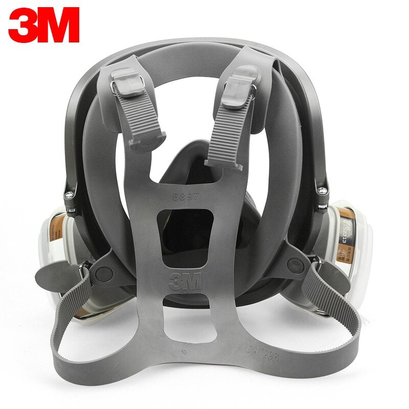 Full Face Mask Manufacturer - OEM 3M 6800 Reusable Respirator Gas Mask Washable