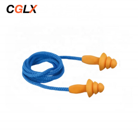 Ear Plugs Manufacturer - OEM CGLX Custom TPE Multi Color Disposable with Rope