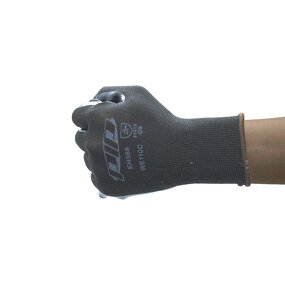 Safety Gloves Manufacturer - OEM Full Black Nitrile Coated Heavy Duty Anti-cut Anti-slip