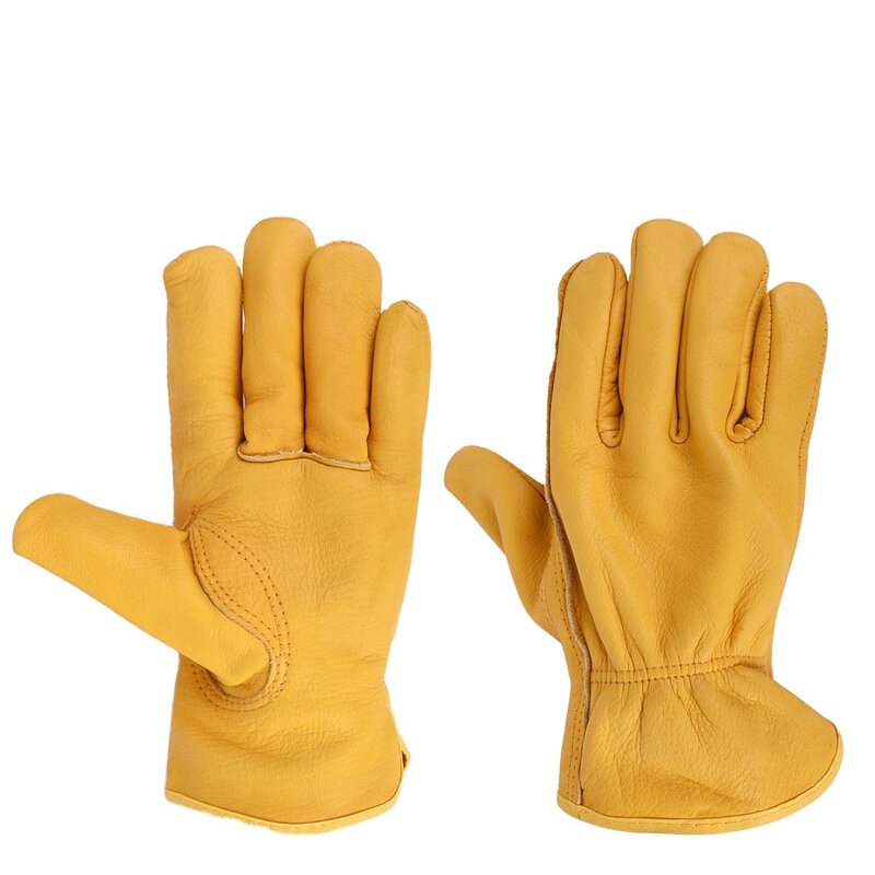 Welding Glove Manufacturer - OEM Cowhide High Temperature Resistant Short Leather