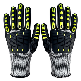 Work Gloves Manufacturer - OEM CGLX Factory Coated Anti-slip EN388 Level 5 for Welding