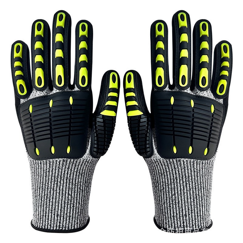 Work Gloves Manufacturer - OEM CGLX Factory Coated Anti-slip EN388 Level 5 for Welding