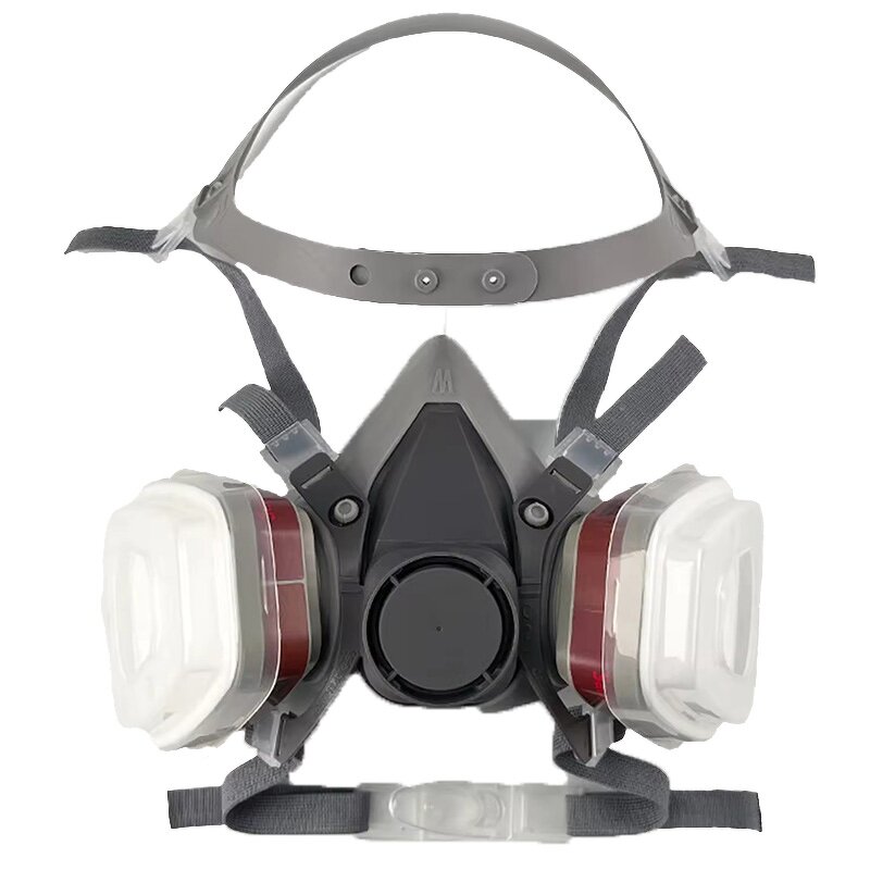 Respirator Mask Manufacturer - OEM Organic Particles Paint Cement Industrial Silicone
