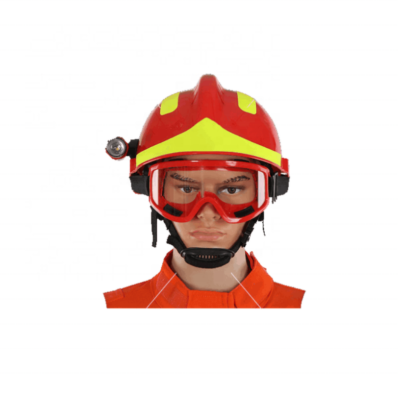 Safety Helmet Manufacturer - OEM CGLX Flame-retardant for Forest Firefighters with Chin Strap
