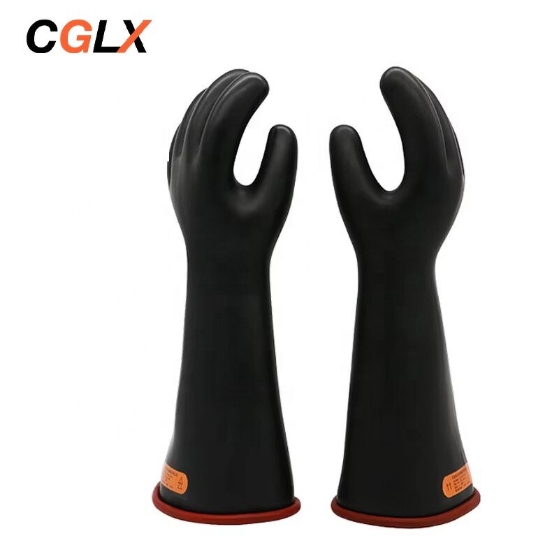 Insulated Gloves Manufacturer - OEM CGLX Class 4 High 40kv Natural Rubber Latex