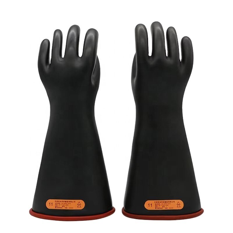Insulated Gloves Manufacturer - OEM CGLX Class 4 High 40kv Natural Rubber Latex