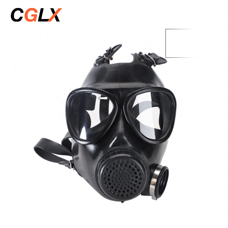 Full Face Respiratory Mask Manufacturer - OEM CGLX Silicone with Filters for Chemical