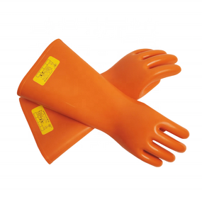 Insulated Gloves Manufacturer - OEM 35kv High Voltage Insulating Natural Rubber Gloves