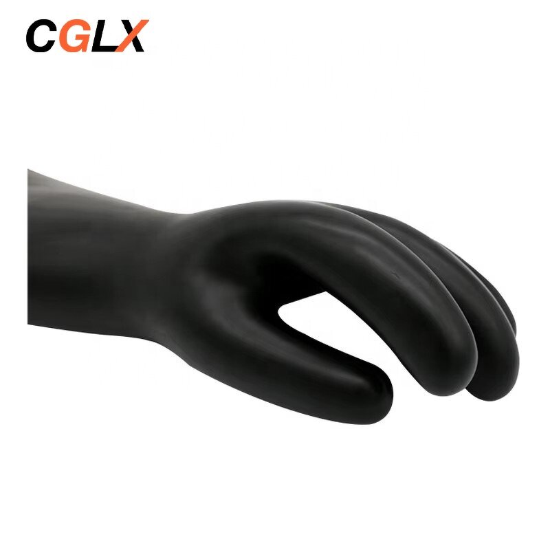 Insulated Gloves Manufacturer - OEM CGLX Class 4 High 40kv Natural Rubber Latex