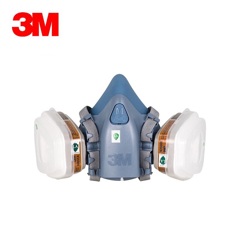 Gas Mask Manufacturer - OEM 3M 7502 Reusable Half Facepiece Anti Dust Chemical