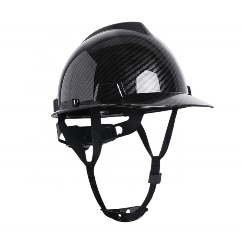 Safety Helmet Manufacturer - OEM CGLX OSHA Approved Carbon Fiber Hard Hat with Headbands