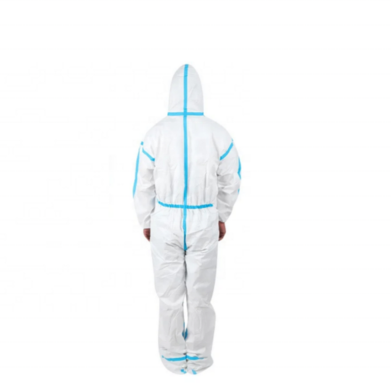 PPE Coverall Manufacturer - OEM CGLX Non-woven Waterproof Oil Permeable Medical Disposable